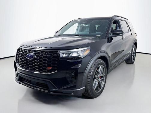 Agate Black Metallic 2026 Ford Explorer ST