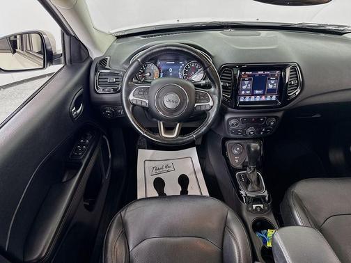 White Clearcoat 2019 Jeep Compass Limited
