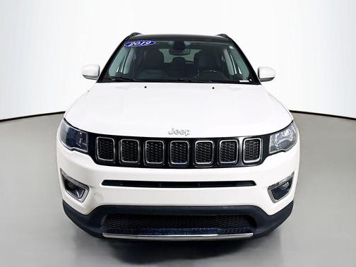 White Clearcoat 2019 Jeep Compass Limited