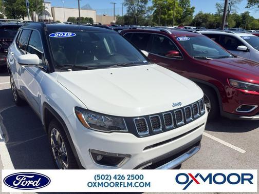 White Clearcoat 2019 Jeep Compass Limited