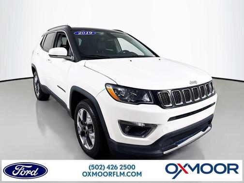 White Clearcoat 2019 Jeep Compass Limited
