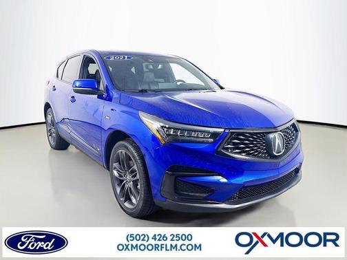 Apex Blue Pearl 2021 Acura RDX A-Spec