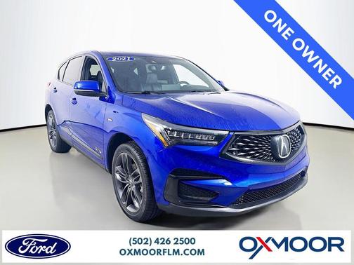 Apex Blue Pearl 2021 Acura RDX A-Spec