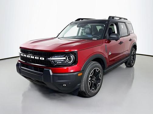 Ruby Red Metallic Tinted Clearcoat 2026 Ford Bronco Sport Outer Banks