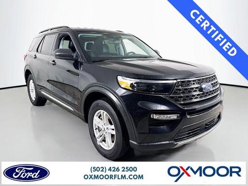 Agate Black Metallic 2023 Ford Explorer XLT