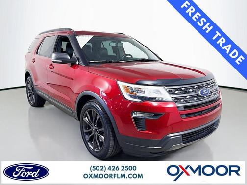 Ruby Red Metallic Tinted Clearcoat 2018 Ford Explorer XLT