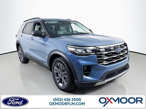 Medium Blue Metallic 2026 Ford Explorer Active