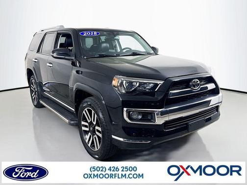 Midnight Black Metallic 2018 Toyota 4Runner Limited
