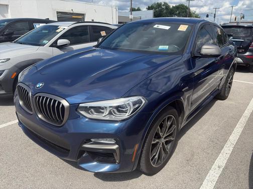 Phytonic Blue Metallic 2019 BMW X4 M40i