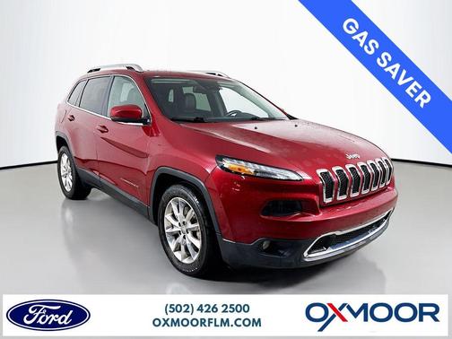 Deep Cherry Red Crystal Pearlcoat 2016 Jeep Cherokee Limited