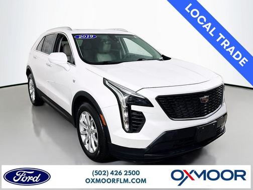 Crystal White Tri-Coat 2019 Cadillac XT4 Luxury