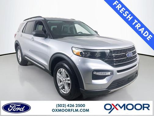 Iconic Silver Metallic 2021 Ford Explorer XLT