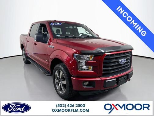 Ruby Red Metallic Tinted Clearcoat 2016 Ford F-150 XLT