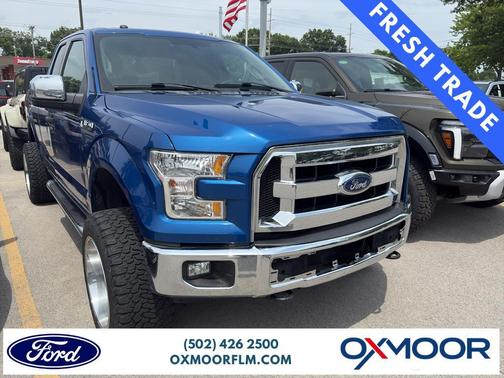 Lightning Blue 2017 Ford F-150 XLT