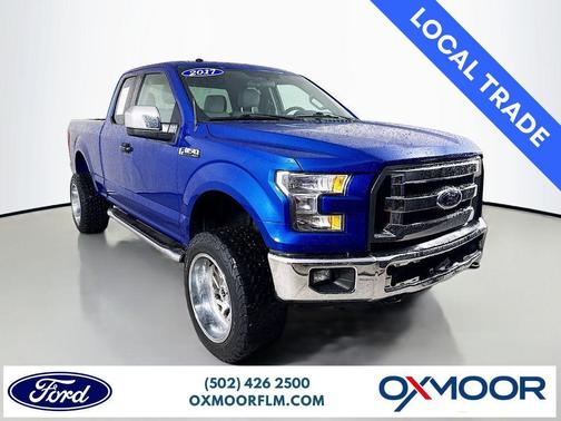 Lightning Blue 2017 Ford F-150 XLT