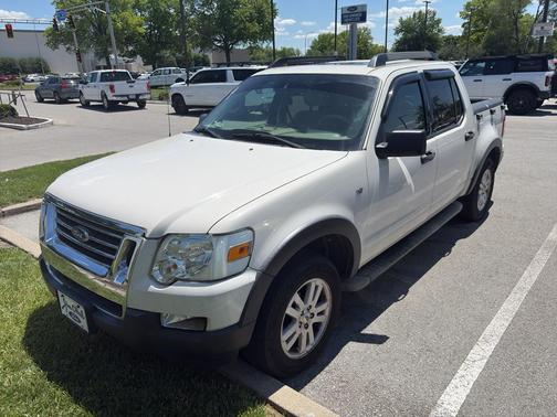 White Suede Clearcoat Metallic 2008 Ford Explorer Sport Trac XLT