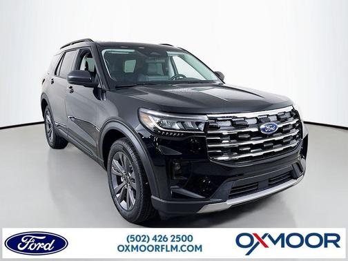 Agate Black Metallic 2026 Ford Explorer Active