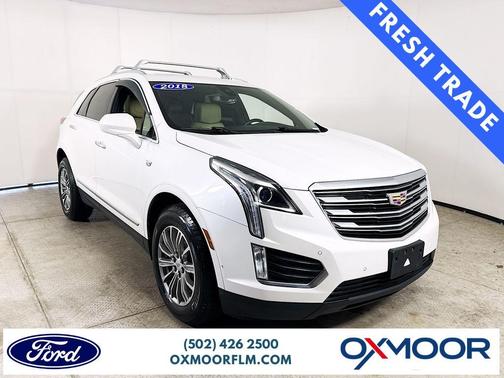 Crystal White Tri-Coat 2018 Cadillac XT5 Luxury