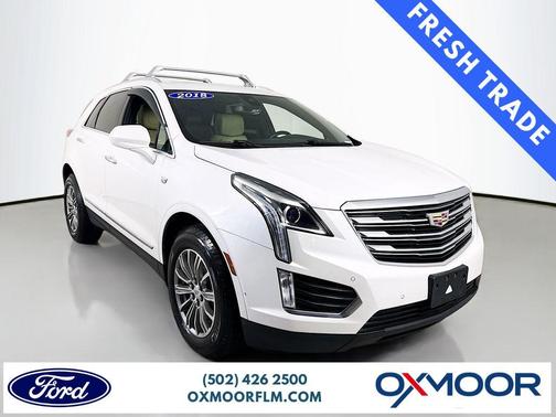 Crystal White Tri-Coat 2018 Cadillac XT5 Luxury