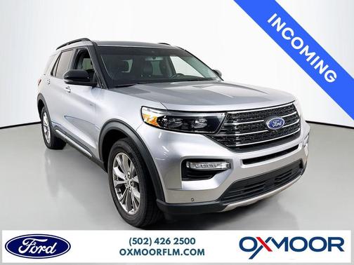 Iconic Silver Metallic 2024 Ford Explorer XLT