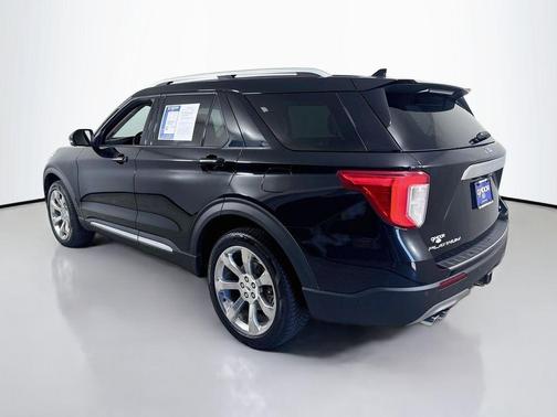 Agate Black Metallic 2020 Ford Explorer Platinum
