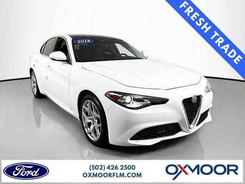 Alfa White 2018 Alfa Romeo Giulia Ti