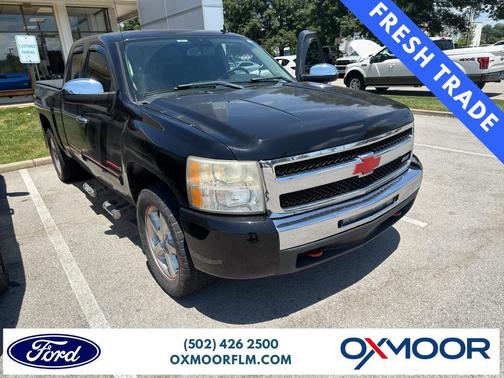 Black 2009 Chevrolet Silverado 1500 LT Extended Cab