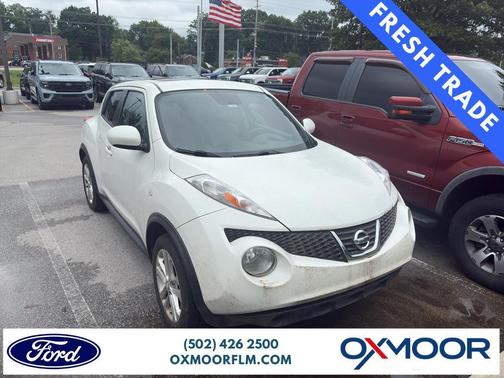 Pearl White 2014 Nissan Juke SV