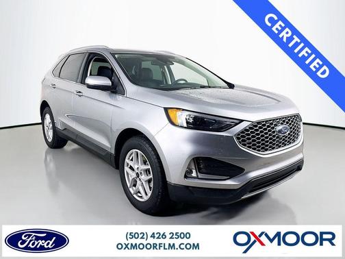 Iconic Silver Metallic 2023 Ford Edge SEL