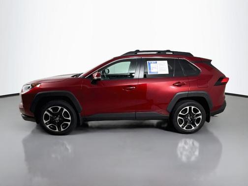 Ruby Flare Pearl 2019 Toyota RAV4 Adventure