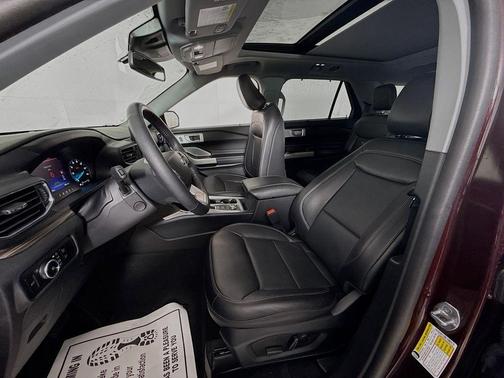 Jewel Red Metallic 2023 Ford Explorer Limited