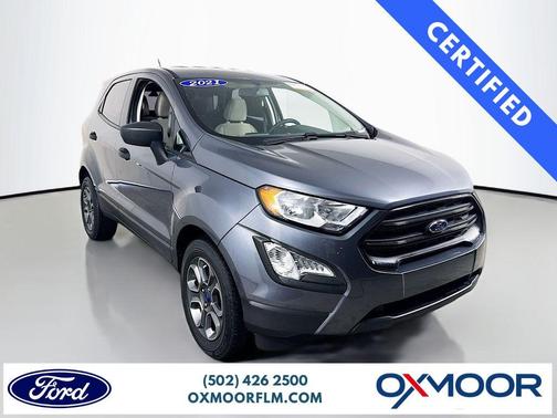 Smoke Metallic 2021 Ford EcoSport S