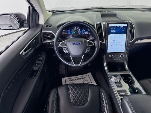 Carbonized Gray Metallic 2024 Ford Edge Titanium
