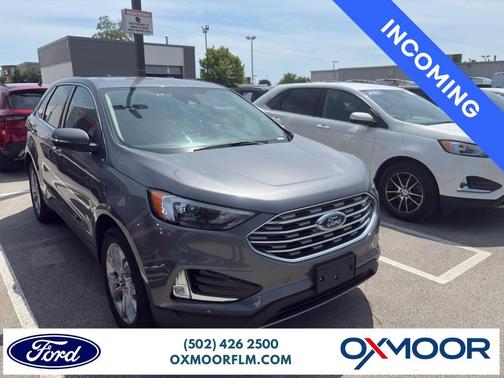 Carbonized Gray Metallic 2024 Ford Edge Titanium