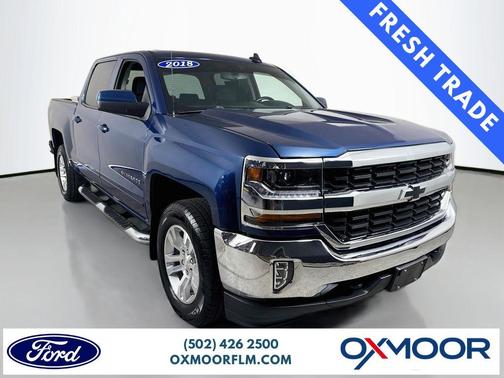 Deep Ocean Blue Metallic 2018 Chevrolet Silverado 1500 LT