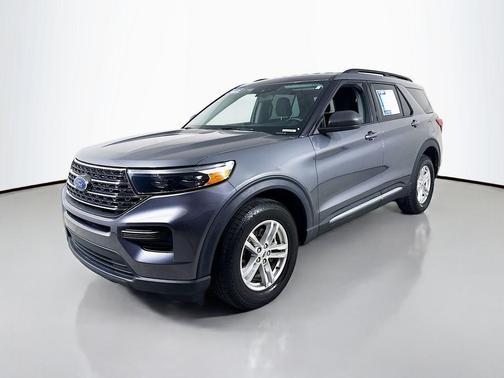 Carbonized Gray Metallic 2022 Ford Explorer XLT