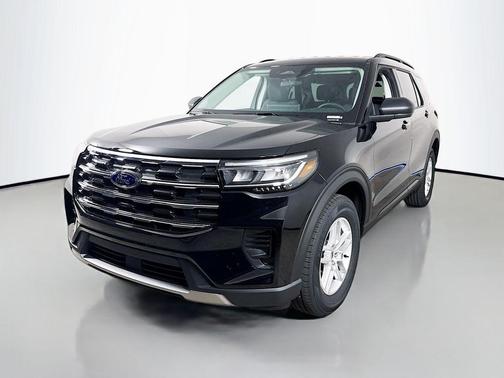 Agate Black Metallic 2026 Ford Explorer Active