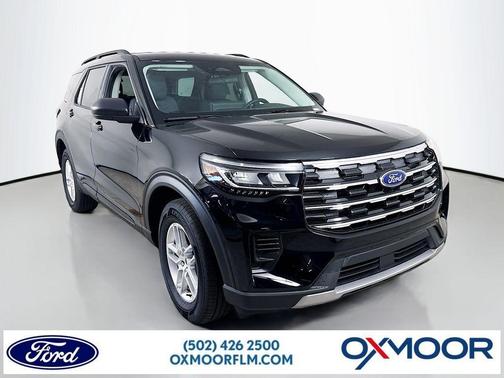 Agate Black Metallic 2026 Ford Explorer Active