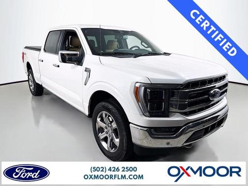 Star White 2022 Ford F-150 Lariat