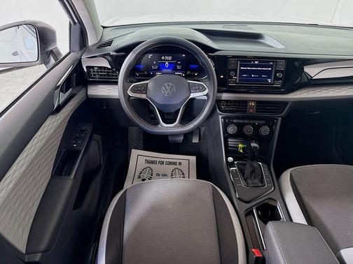 Pure White 2023 Volkswagen Taos 1.5T S