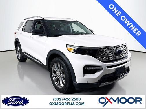 Star White 2022 Ford Explorer Limited