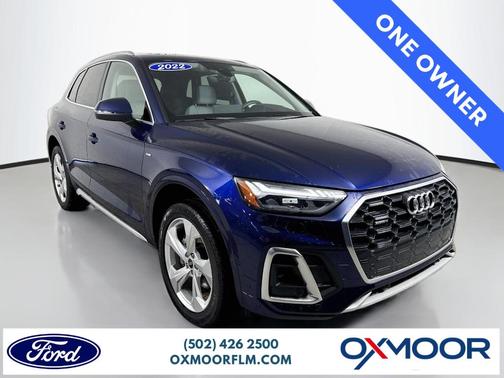 Navarra Blue Metallic 2022 Audi Q5 45 S line Prestige