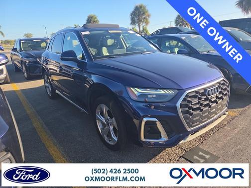Navarra Blue Metallic 2022 Audi Q5 45 S line Prestige