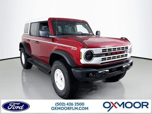 Ruby Red Metallic Tinted Clearcoat 2026 Ford Bronco Heritage Edition