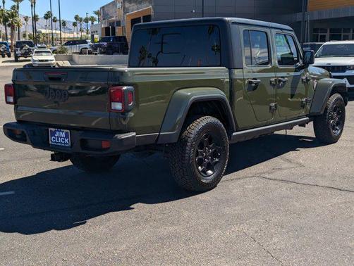 Sarge Green Clearcoat 2023 Jeep Gladiator Willys 4x4
