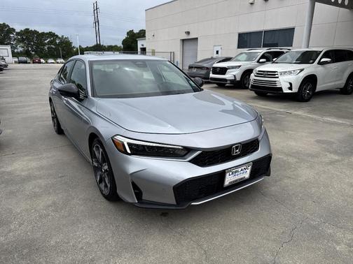 Silver 2025 Honda Civic Hybrid Sport Touring