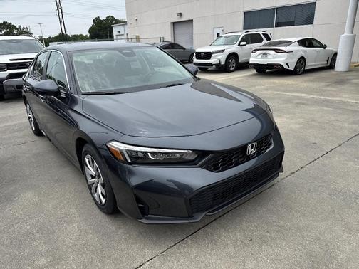 Meteorite Gray Metallic 2026 Honda Civic LX