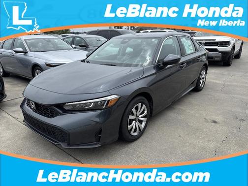 Meteorite Gray Metallic 2026 Honda Civic LX