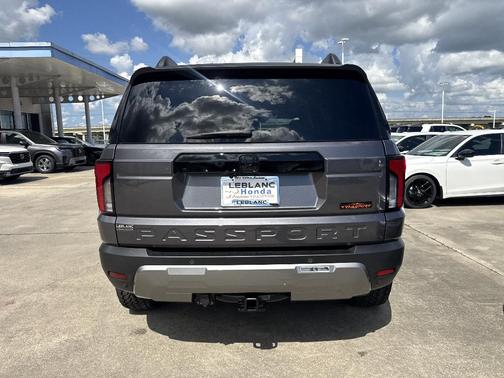 Modern Steel Metallic 2026 Honda Passport TrailSport Elite Blackout