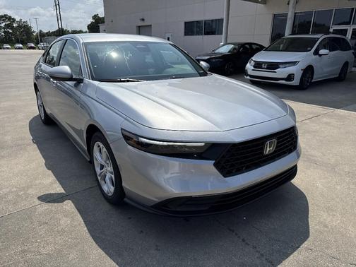 Solar Silver Metallic 2026 Honda Accord LX